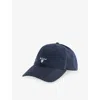 Barbour Mens  Cascade Adjustable Cotton Cap In Blue