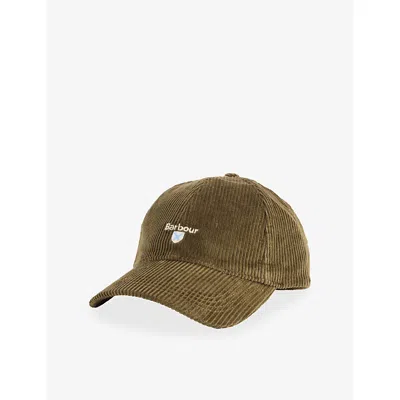 Barbour Mens Preston Corduroy Cap Olive