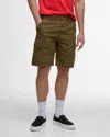 Barbour Mens Ripstop Shorts In Green