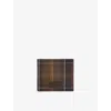 Barbour Mens Tartan Cotton Wallet Classic Tartan