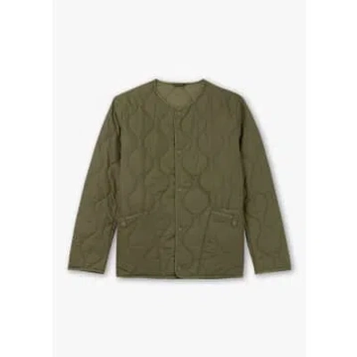 Barbour Mens Utility Liddesdale Quilted Jacket In Tarmac In Green