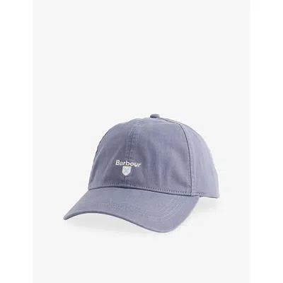 Barbour Mens Washed Blue Cascade Adjustable Cotton Cap
