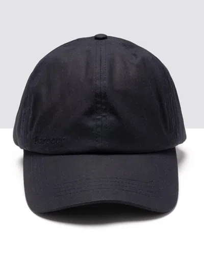 Barbour Mens Wax Sports Cap In Blue
