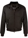 Barbour Funnel Neck Zip-up Wax Jacket