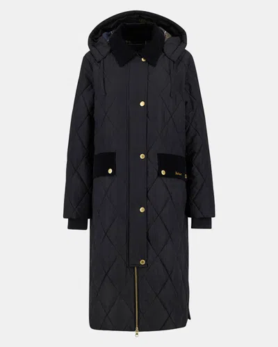 Barbour Meredith Womens Quilted Jacket In Black