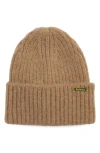 Barbour Meryl Cuff Beanie In Brown
