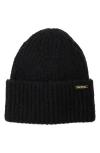 Barbour Meryl Cuff Beanie In Black