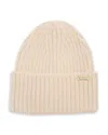 Barbour Meryl Beanie Hat In Gray