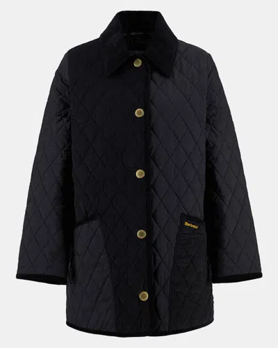 Barbour Meryl Womens Quilted Jacket In Black
