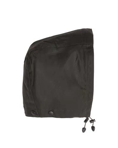 Barbour Mho0003 Waxed Cotton Hood In Brown