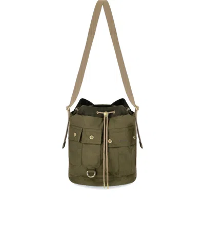 Barbour Mia Dusky Green Bucket Bag