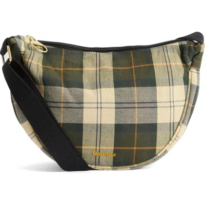 Barbour Mia Tartan Sling Bag In Neutral
