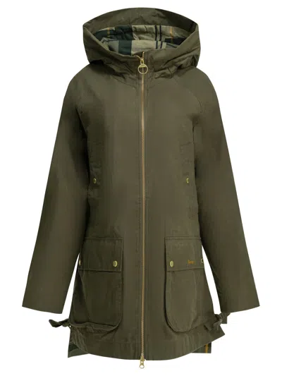 Barbour "middlemarch" Raincoat In Green