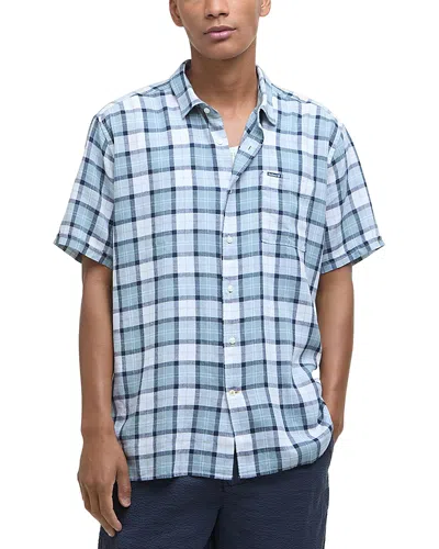 Barbour Midfield Tartan Shirt In Northshore
