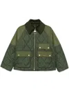 Barbour Milby Womens Quilted Jacket In Green