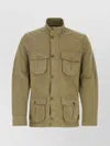 BARBOUR MILITARY STYLE COTTON JACKET
