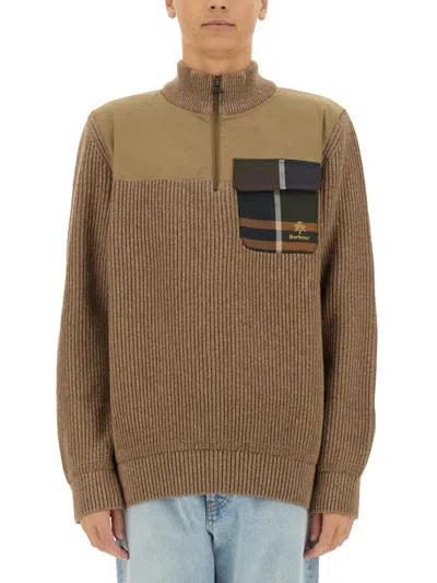 Barbour Miller Jersey In Beige