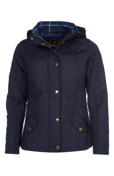 Barbour Beadnell Quilted Jacket In Navy/classic