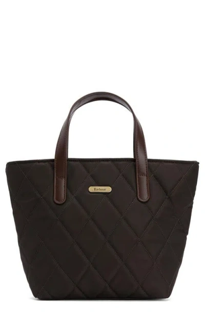 BARBOUR BARBOUR MINI QUILTED NYLON TOTE