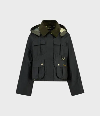 Barbour Mini Waxed Cotton Jacket