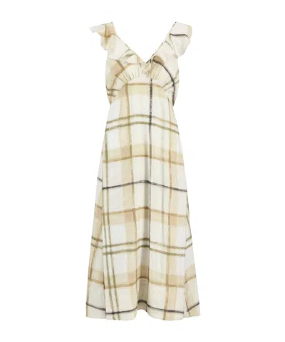 Barbour Minimalist Straight Dress In Multi