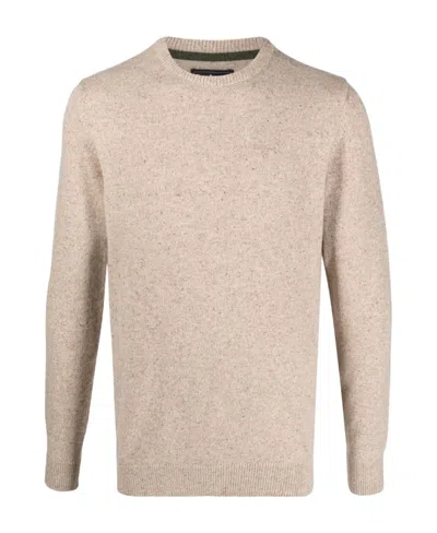 BARBOUR MÉLANGE-EFFECT CREW-NECK JUMPER