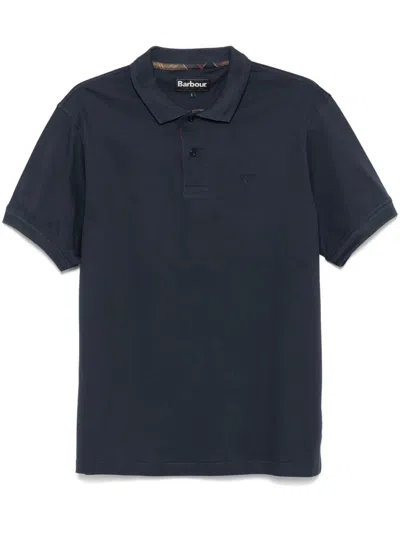 BARBOUR PREMIUM TARTAN PIQUE POLO MIDLAYERS,MML1464.MML NY91 NAVY