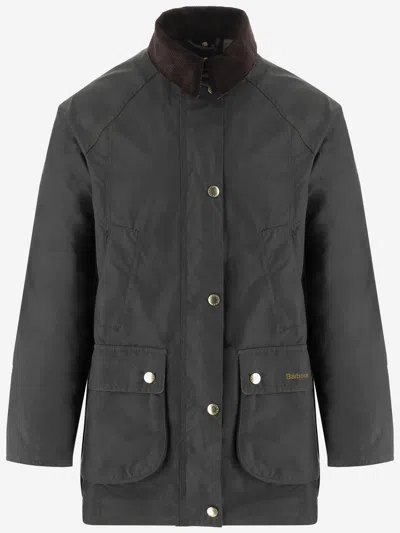 Barbour Modern Beadnell Cotton Jacket In Green