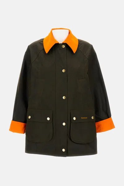 Barbour Modern Beadnell Icons Jacket In Green