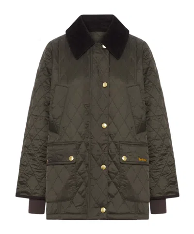 Barbour Modern Beadnell Quilt Jkt In Brown