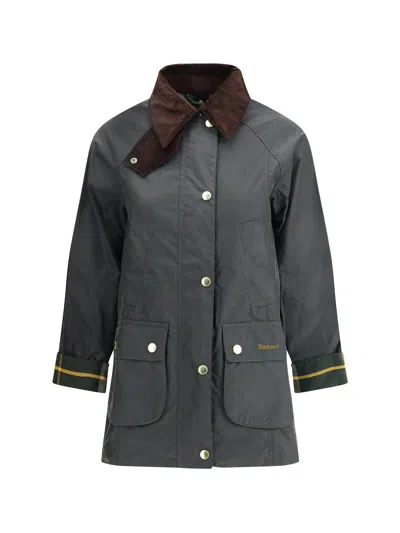 Barbour Modern Beadnell Wax In Multi