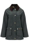 Barbour Modern Beadnell Waxed In Sage/ancient (green)
