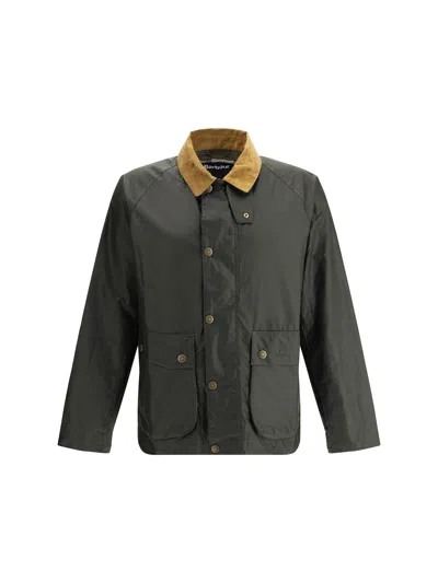Barbour Modern Bedale Wax Jacket In Archive Olive