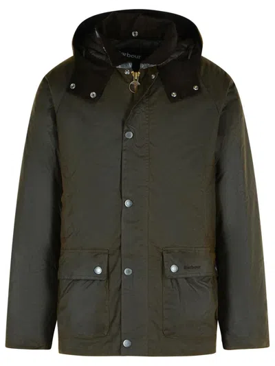 BARBOUR BARBOUR 'MODERN' BROWN WAXED COTTON JACKET