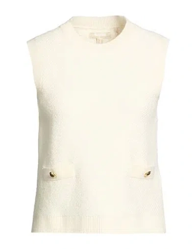 Barbour Modern Heritage Woman Sweater Cream Size 14 Wool, Cotton, Polyamide In White