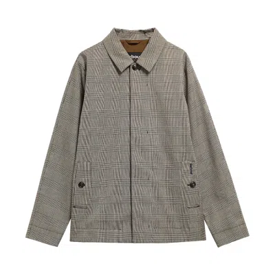 Pre-owned Barbour Modern Short Lorden Showerproof Mac 'prince Of Wales Check' | Multi-color | Men's Size Xl In Multicolor