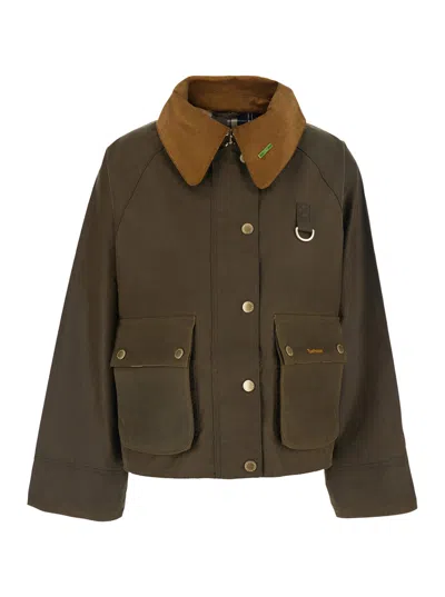 Barbour Modern Spey Jacket In Green