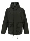 Barbour Modified Durham Short Casual Jackets And Parka In Green
