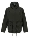 Barbour Modified Durham Short Casual Jackets And Parka In Green