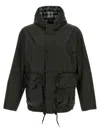 Barbour Modified Durham Short Casual Jackets And Parka In Green