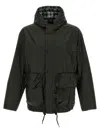 Barbour Modified Durham Short Casual Jackets And Parka In Green