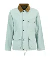 Barbour Modified Solway Showerproof Jacket In Blue