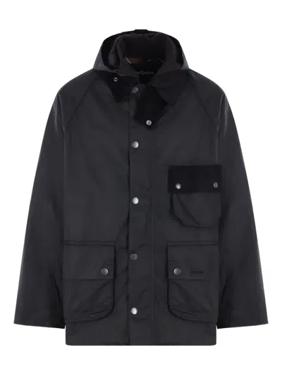 BARBOUR MODIFIED SOLWAY WAXED COAT