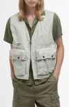 Barbour Modified Westmoreland Vest In Green