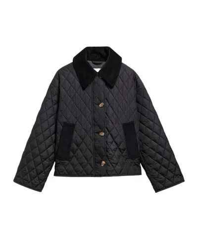 Barbour Moira Quilted Jacket In Black