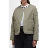 Barbour Monroe Quilted Jacket In Dusky Green Rosemary