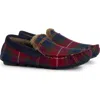 Barbour Monty Faux Fur Lined Slipper In Multi
