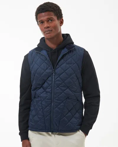 Barbour Monty Quilted Nylon Vest In Multi