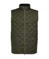 Barbour Monty Quilted Gilet In Black