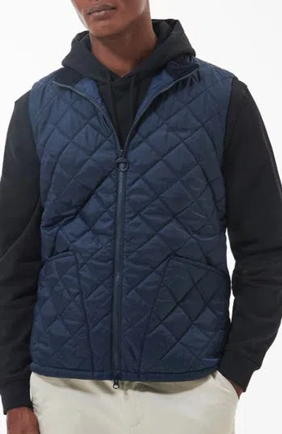 Barbour Monty Quilted Nylon Vest In Multi